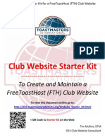 Starter Kit For FTH Club Website - 2015 06
