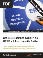 Oracle E-Business Suite R12.x HRMS - A Functionality Guide - Sample Chapter