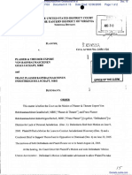 Eggleton v. Plasser & Theurer Export Von Bahnbaumaschinen Gesellschaft Et Al - Document No. 15