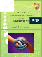 Sadbhavna '10 Proposal