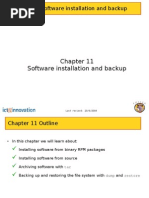 Chapter 11 Software Installation N Backup