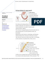 Proximal Humerus - Approach - Anterolateral Approach - AO Surgery Reference