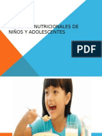 Aspectos Nutricionales de Niños y Adolescentes