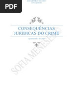 Apontamentos Das Aulas.consequências Jurídicas Do Crime_SOFIAMENESES