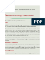Thornapple International company profile