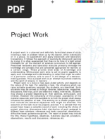 Project Work: © Ncert Not To Be Republished