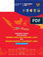 Pedoman Teknis Penyusunan Gender Analisis Pathway Gap Dan Gender Budget Statement Gbs