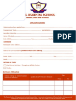 Ciml Business School Form PDF