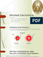 Afinidad Electrónica