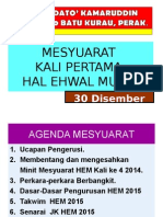 Mesyuarat Hem Kali Pertama 2015