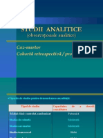 Curs 2 - Studii Analitice Observationale - 2013-2014