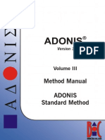 ADONIS Method Manual