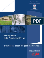 Monographie Province Ifrane