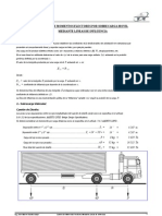 Momento Flector - Lineas de Influencia - L 10m