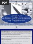 Action Plan to Address the Opioid Epidemic in the Commonwealth