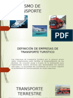 Diapositivas Turismo de Transporte