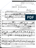 Martinu - First Sonata (Piano) PDF
