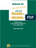 Revista Padres y Madres - Programa de Prevención Para Embarazos Adolescentes