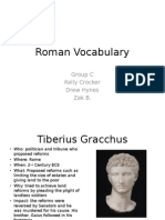 V2 Period 2 Group C Rome Vocab