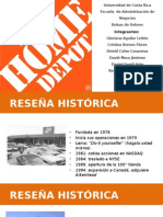 Bolsas de Valores: Análisis de Home Depot