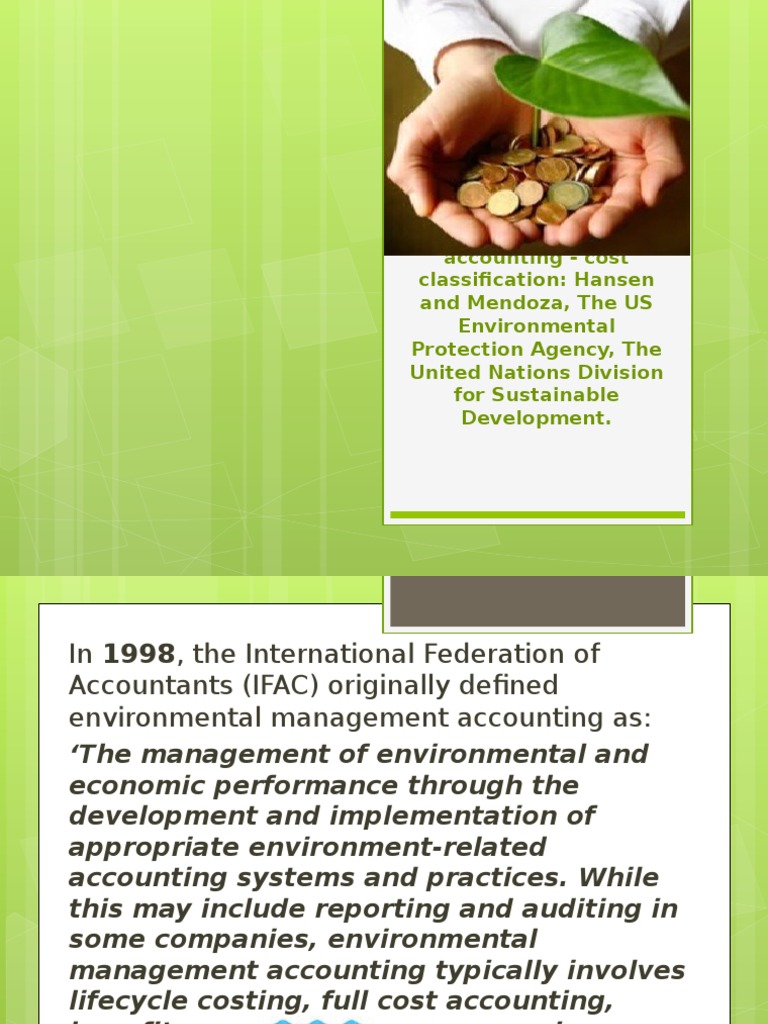 research topics on environmental accounting