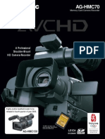 AG-HMC70: A Professional Shoulder-Mount HD Camera-Recorder