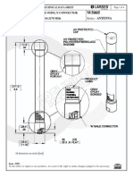 Pentaband Radome Omni, N Connector 824-960/1710-2170 MHZ: Series: Antenna