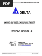 Mise en Service Rapide Variateur VFD e PDF