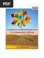 Download Conflict and Conflict Resolutionn in Community Settings Part I and II by SRengasamy SN26938200 doc pdf