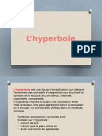 Anaphore Et Hyperbole