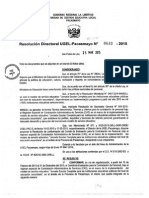 R.D. #633 - Conformar Comité CAS - Sede