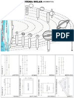 Sistema Planetario Segmentos Ecuaciones