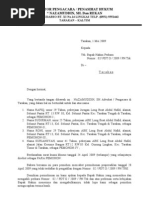 Contoh Surat Tanda Penerima Laporan Kehilangan Barang 