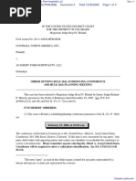 Coverall North America, Inc. v. Academy Park Hospitality LLC - Document No. 4
