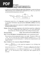 Me 471 Phase Lead Root Locus Example