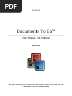 DXTG Android Manual