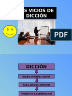 Vicios de Diccion