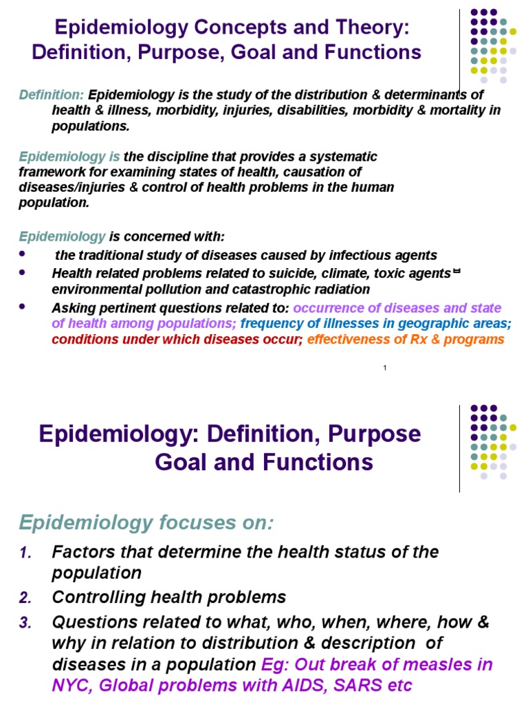Epidemiology visual data 8