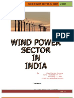 Wind Power Sector in India