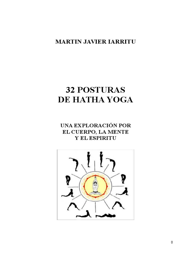32 Posturas de Hatha Yoga | PDF | La columna vertebral | Rodilla
