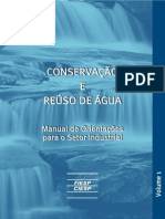 234360584 Conservacao e Reuso de Agua Manual de Orientacoes Para o Setor Industrial