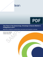 The Future of The Seasonings, Dressings & Sauces Market in Philippines To 2017