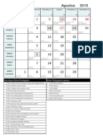 2015-08 Kalender Liturgi - Agustus