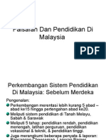 Perkembangan Sistem Pendidikan Di Malaysia