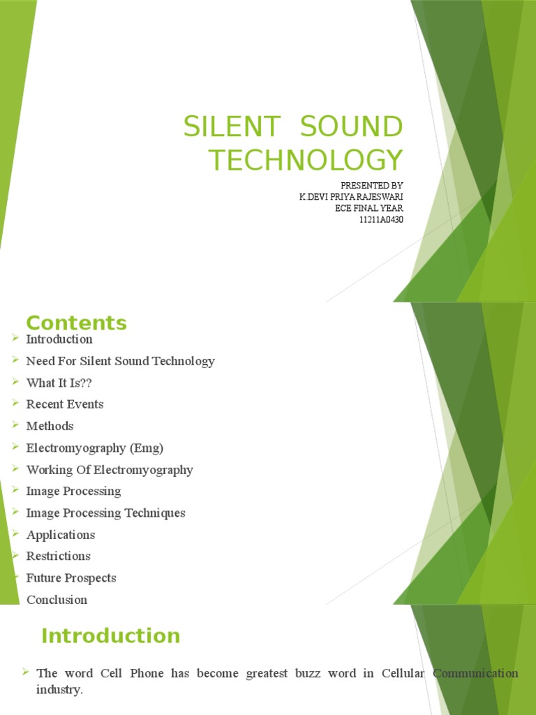 silent sound technology research paper 2021