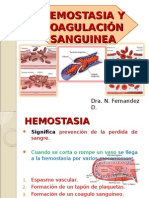 Hemostasia y Coagulación Sanguinea