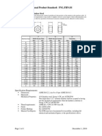 Fastenal Product Standard: FNL - FHN.SS: Finished Hex Nuts, Stainless Steel