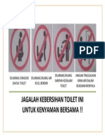 Dilarang Jongkok Diatas Toilet