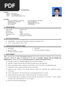 Accountant CV