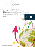 Doing Business in The Philippines For BPOs - 2012 Edition